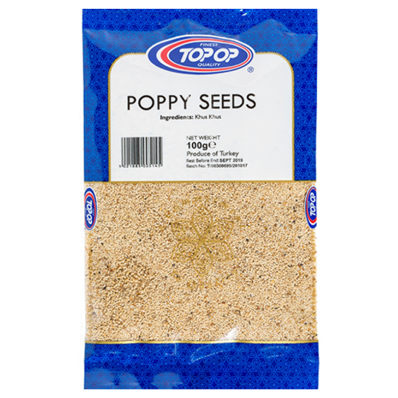 Top Op White Poppy Seeds - 300g