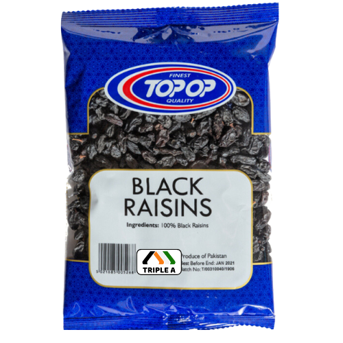 Topop Black Raisins 750g