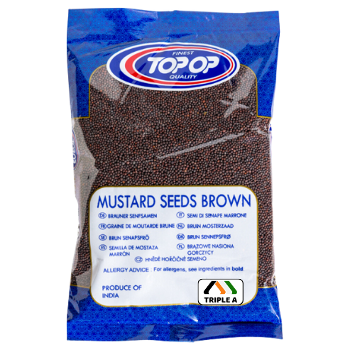 Topop Brown Mustard Seeds - 1Kg