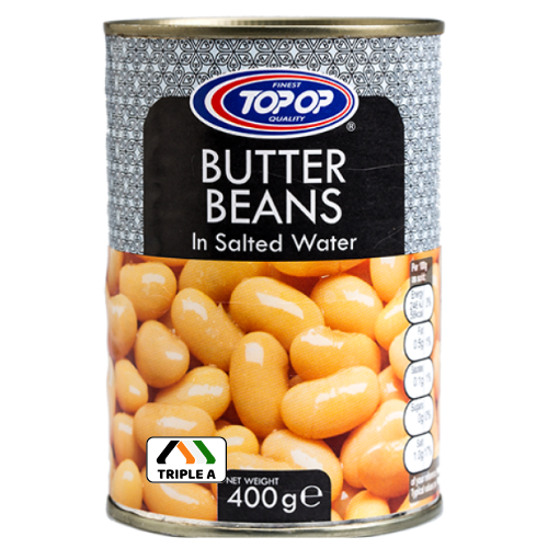 Topop Butter Beans 400g