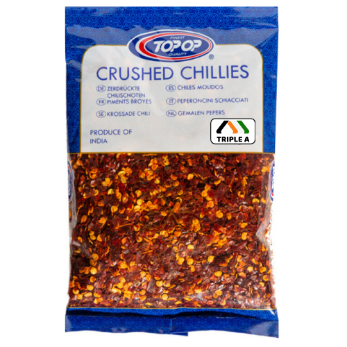 Topop Crushed Chillies - 400g