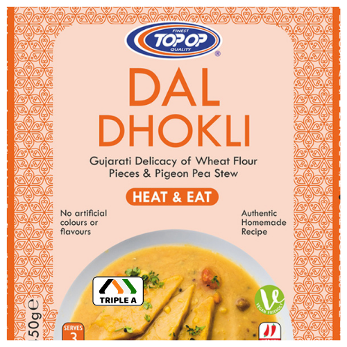 Topop Heat & Eat Dal Dhokli 450g