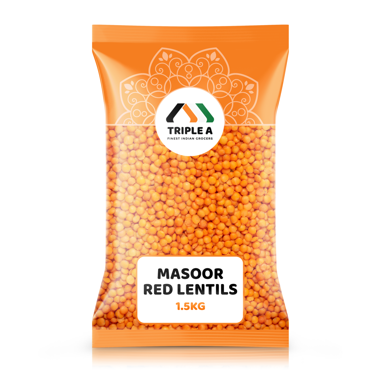Triple A Masoor Red Lentils 1.5Kg