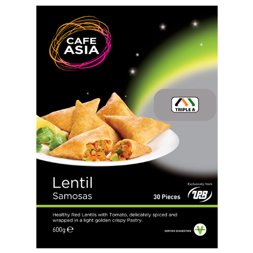 Cafe Asia Lentil Samosas