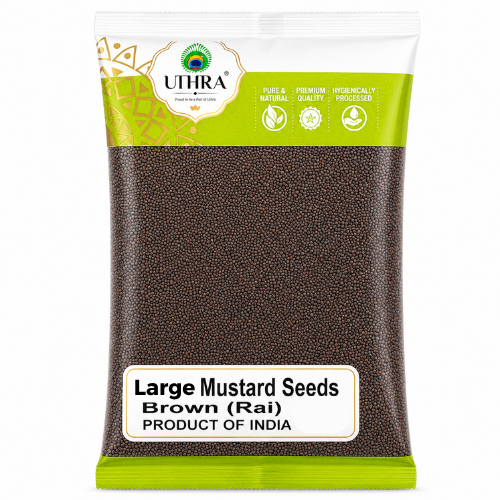 Uthra Large Mustard Seeds - 1Kg