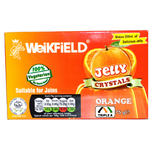 Weikfield Vegetarian Orange Jelly